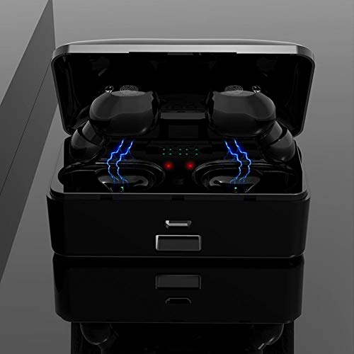 Fone de ouvido estéreo com microfone duplo, chamada de voz clara, fone de ouvido Bluetooth, disposit