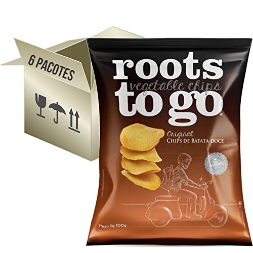 12x Chips De Batata-Doce Roots To Go 45g