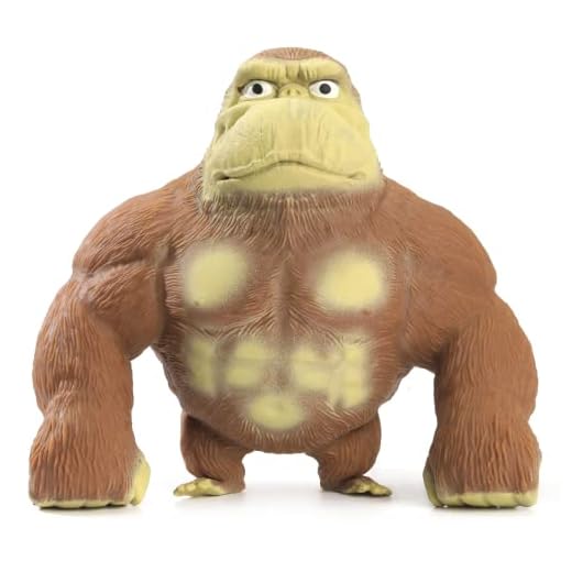 MonkeWorld 2023 Original Trending Stretchy Monkey Toy Squishy Kids Adult Stress Relief Toys Anxiety TikTok Gift Idea Viral Tiktok Made Me Buy It Splat Maxi Kong Stretch Gorilla Funny