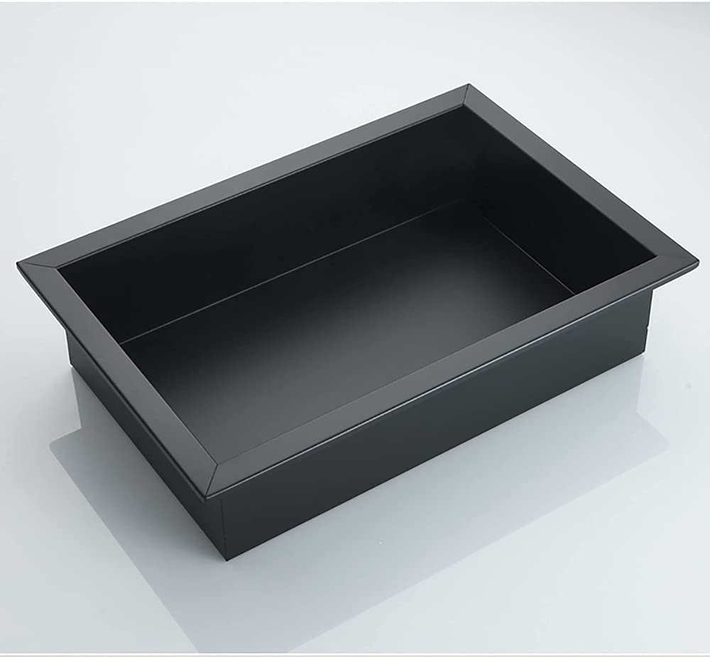 Odass | nicchia doccia | 25 1/8 X 13 1/4 | nessuna piastrella necessaria | nicchia rettangolare in acciaio inossidabile | organizer da incasso singolo | Bagno per bottiglia di shampoo