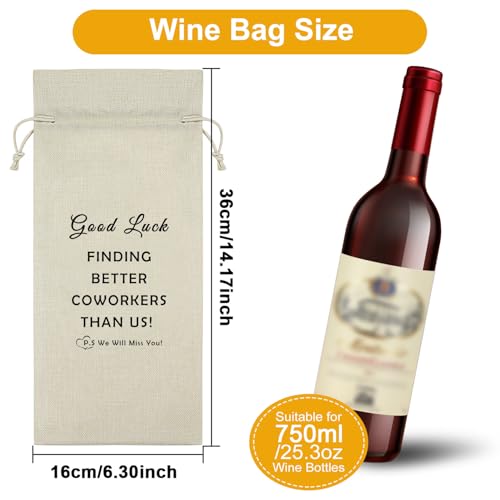 Shop Farewell Gifts for Coworkers Wine Bag, Funny Leaving Gifts for Colleagues, Wine Bottle Gift Bag for New Job, Teacher, Friend, Family, Going Away Present Ideas Shop Farewell Gifts for Coworkers Wine Bag, Funny Leaving Gifts for Colleagues, Wine Bottle Gift Bag for New Job, Teacher, Friend, Family, Going Away Present Ideas – Dabihu