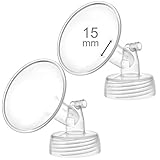Contiene 2 bridas de boca ancha de 15 mm para la bomba Spectra S1, bomba S2 y 9 bombas. Adecuado para madres con un diámetro de 12 – 13 mm (medido después del bombeo). Adecuado como reemplazo de accesorios para SPectra S2