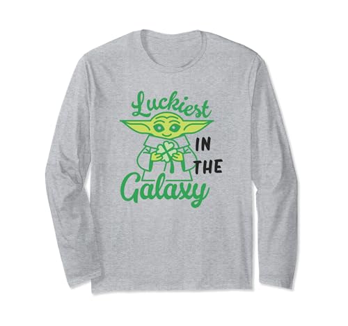 T-shirt Mandalorian Grogu manches longues parfait pour vos soirées entre amis