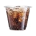 Munfix 250 Pack Clear Plastic Cups, 9 Oz Old Fashioned Tumblers, Disposable Drinking Cups, Bulk Plastic Party Cups for Birthday Parties, Picnics, Ceremonies, and All Events, Recyclable and BPA-Free