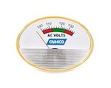 Camco PowerGrip 120V AC Line Voltage Meter - Provides Continuous and Accurate Reading of Your AC Line Voltage, Easy To Install and Use (55263)