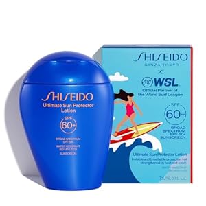 Shiseido Ultimate Sun Protector Lotion – Invisible Broad-Spectrum Sunscreen for Face & Body – Lightweight Formula – All Skin Types