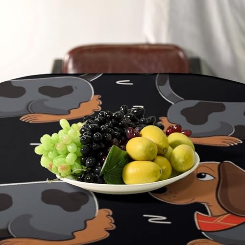 Nappe rectangulaire imperméable 140x279 cm anti-tache lavable - 6