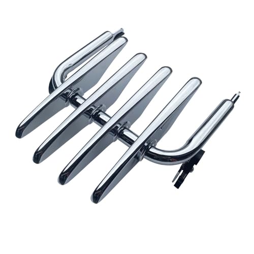 Support porte-bagages furtif à double étage amovible pour moto Touring FLHT FLHR