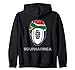 2020 South Africa Rugby T Shirt Fans Kit Gift for Springboks Zip Hoodie