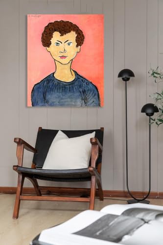 Henri Matisse Portrait avec un pull Impression sur Toile de Qualité - 3