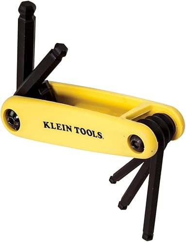 Miniatura 2 de Klein Tools 70571 Grip-It - Juego de hexágonos de extremo de bola, 5 llaves, tamaños SAE