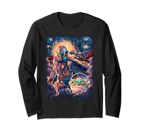 T-shirt Star Wars The Mandalorian manches longues idéal pour vos soirées streaming