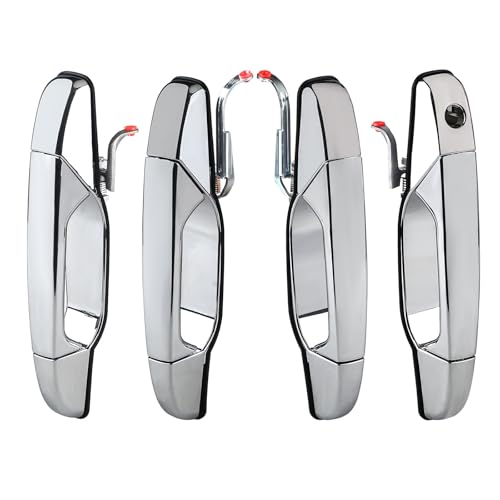 Poignée extérieure porte chromée 25960526 éclat miroir pour Yukon Sierra