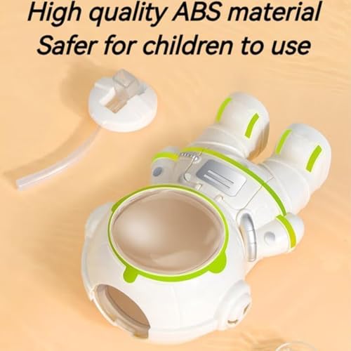 Water Dispenser Toy Kids - Astronaut Style Water Cooler Bottle Toy Set | 250ml Mini Drink Dispenser Strap Cup, Interactive Educational Hydration Machine for Kids Bedroom Desk School Use - Image 2
