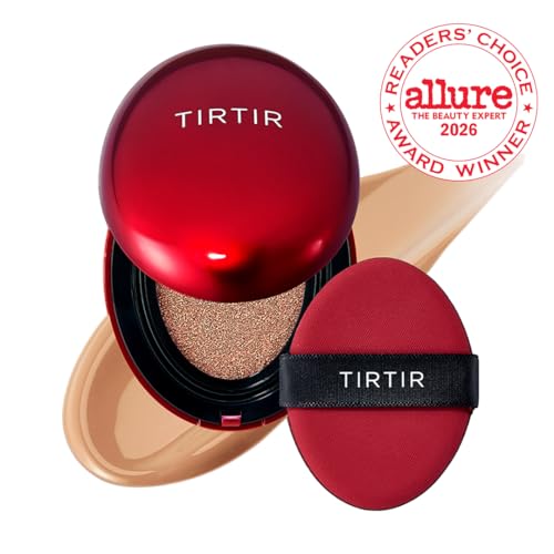 Image of [*Mini Size*] TIRTIR Mask Fit Red Cushion Foundation | Full coverage, Weightless, Skin fit, Satin Glow Finish, Korean Makeup, beauty, Tattoo cover up, Buildable (#29C Taupe Beige, 0.15 Fl Oz)