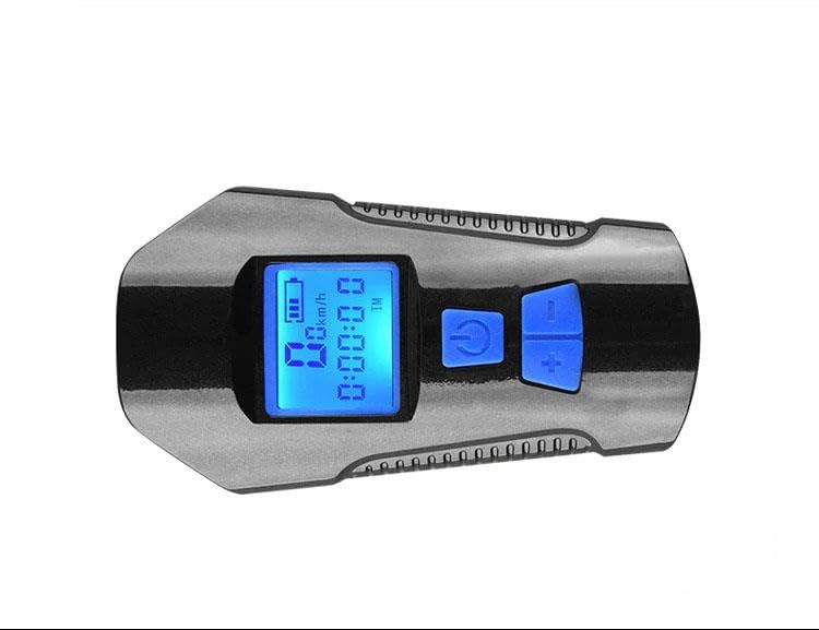 DailyTech Bisiklet Işık Korna LCD Hız Göstergesi Su Geçirmez Fener