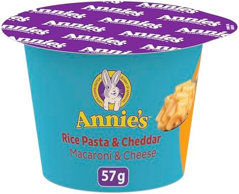 ANNIE'S - MACARONI AND CHEESE Gluten Free Rice Pasta and Cheddar