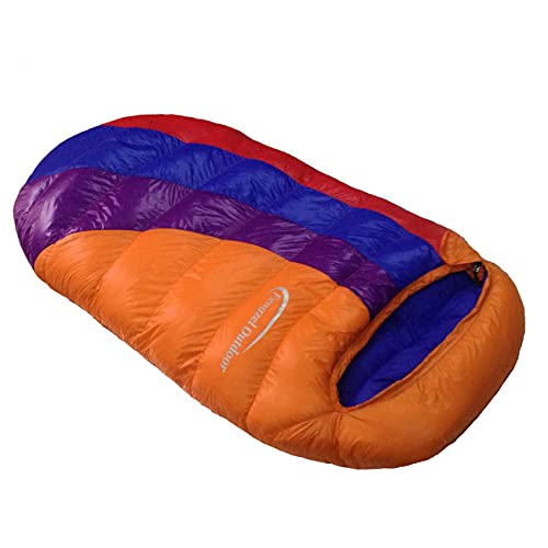 Fengzel Outdoor�x�r�[�Q�� �Ԃ����Q�� 2021�V�� 95%�O�[�X�_�E�� 400/800g�[�U 120*65cm �y�� �_�炩�� �ӂ��� �g���� �V���� �_�E���V�����t(���̐F, 400g�_�b�N�_�E���l��(�~�p))