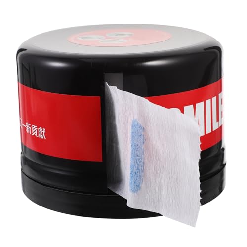 Image of MERRYHAPY Neck Strip Dispenser Box for Barber and Salon Professional Neck Paper Roll Holder Compact Design for Haircut Styling and Personal Use