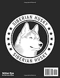 Zoom IMG-1 siberian husky notebook dog lover Zoom IMG-1 siberian husky notebook dog lover