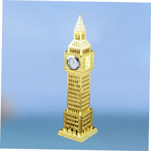 Cabilock London Big Ben Uhr Retro Metall Standuhr Miniatur Kreative Heimtextilien Deko Für Haushalt Party Tischdekoration