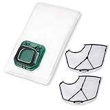 24 Staubsaugerbeutel + 2 Filter passend für Vorwerk Kobold VK 140/150 - Bestleistung beim Saugen - Hochwertige Qualität