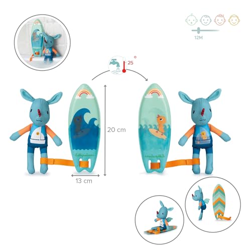 Lilliputiens - Surfer Dragon Joe - Magical Water Toy - 5