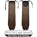 Produktbild GefäLschte Haarteile 18 38 Zoll Afro Lange Gerade Kordelzug Pferdeschwanz Synthetischer Haarknoten Pony EndstüCk Clip In HaarverläNgerungen 2I30 24Inches
