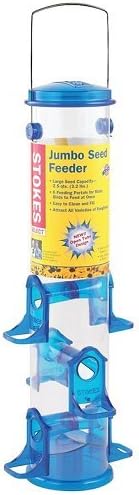 Stokes Select Jumbo Seed Tube Bird Feeder, Assorted