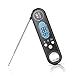Produktbild Teslong Instant Read Grillthermometer Küchenthermometer, IP67 Wasserdicht Fleischthermometer, Haushaltsthermometer mit LCD Bildschirm, Bratenthermometer Ideal für BBQ, Küche
