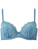[ウイング/ワコール] ブラジャー ふっくら谷間メイク 脇高設計 脇から背中すっきり ブラ KB7000 BU B70