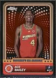 2024 Topps Chrome McDonald's All American #84 Ace Bailey West Basketball Card - Sportscard Superstore