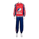 Cosplay Costume Ricky Bobby Jumpsuit Set Talladega Nights Costume is Suitable for Adults and...