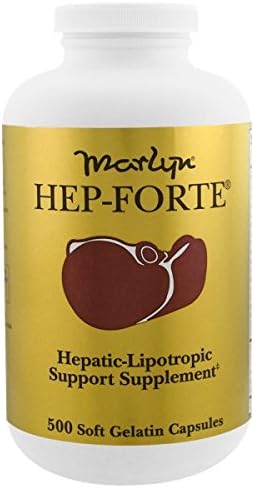 Marlyn's Hep Forte 500CT (Pack of 2 Bottles) exp 01/31/2024