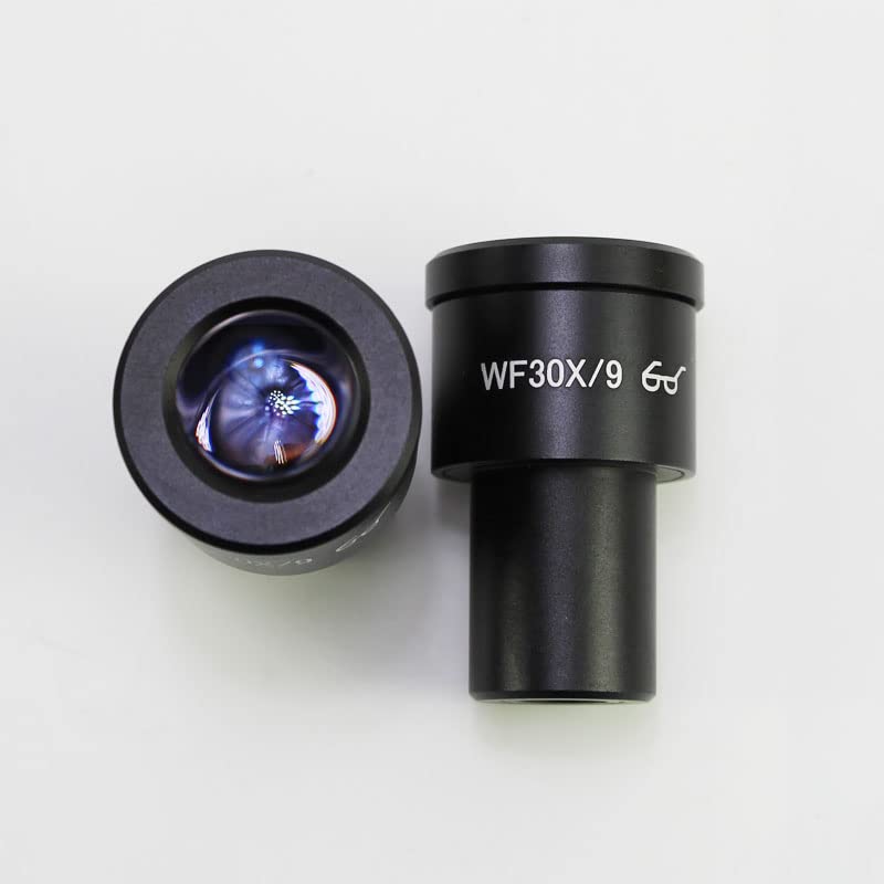 Parti del microscopio for oculari Super widefield WF30X/9mm Oculari for microscopio ad Alto Punto di osservazione for Lenti for microscopio Biologico(1PC WF30X)