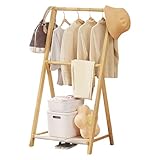 Rangement ouvert : Gardez tousk vos vêtements à portée de vue et à portée de main. Le porte-vêtements pratique offre un espace de rangement ouvert pour vos vêtements, vous permettant de trouver rapidement les vêtements dont vous avez besoin.