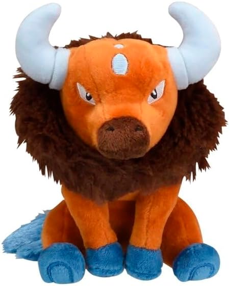 Pokémon Center Peluche Tauros Sitting Cuties, 5  pulgadas
