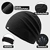 AUSFLUG Beanie Skull Cap for Men Women Winter Slouchy Beanie Hat, Warm for Outdoor Skiing, Running & Work #3
