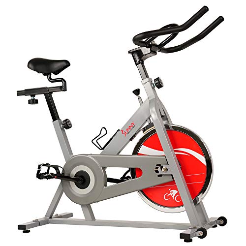 image for Sunny Health & Fitness Spin Bike Indoor Cycling Exercise Spinning Bike