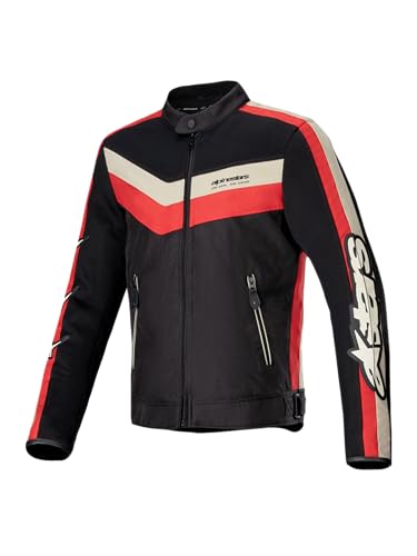 Alpinestars T-Dyno Air Jacket XL, Black/Bright Red/Ecru