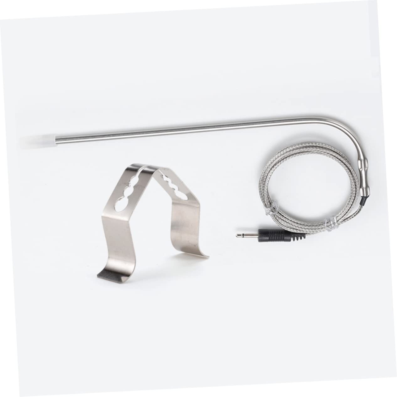 Toddmomy 5 Sätze Küchen Grill Temperaturfühler mit Halterung für Bbq und Grill Temperatursonde und Dreifacher Clip für Präzise Messungen und Einfache Handhabung