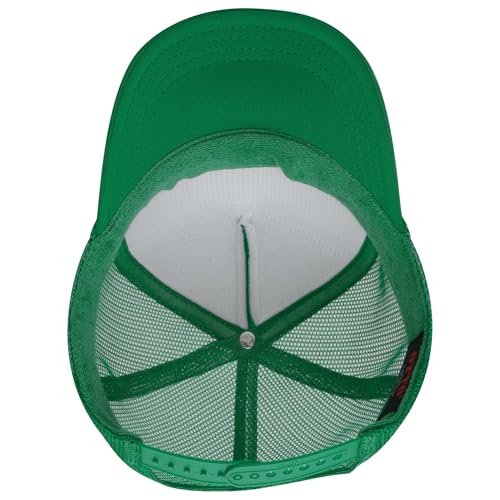 Image of OTTO Polyester Foam Front 5 Panel High Crown Mesh Back Trucker Hats in 97, Bulk, Wholesale