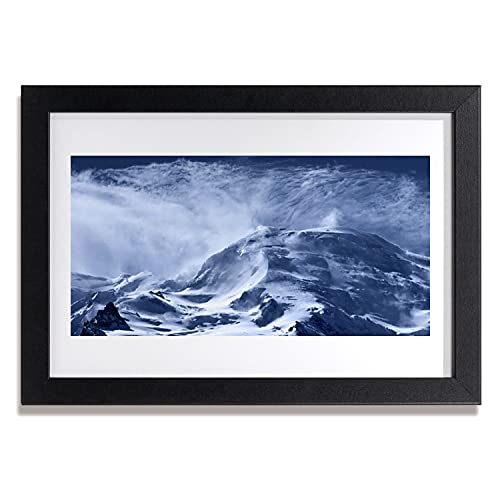 Affiche de montagnes encadrée pour décorer le salon ou la chambre