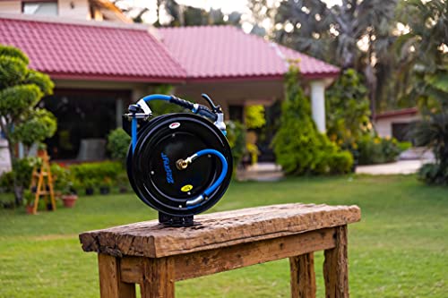 Image of Zephyr Heavy-Duty Auto-Retractable Water /Garden Hose Reel (Industrial-Grade) Made in India