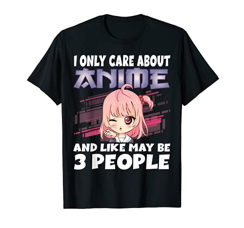 Funny Anime Merch Japanese Otaku Anime Girl Graphic Manga Camiseta