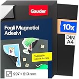 NON ADATTO ALLE FIGURINE TONIE - Il Foglio Magnetico GAUDER non è compatibile con le figurine Tonie o altri magneti. Per questi usi, consigliamo il GAUDER Nastro Metallico.
