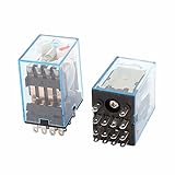 Tool parts HH54P MY4 AC 12V Coil Voltage 14 Pins 4PDT Power Electromagnetic Relay 2Pcs