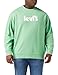 Produktbild Levi's Herren Big & Tall Relaxed Graphic Crew Sweatshirt Poster Logo Peppermint () 1XL