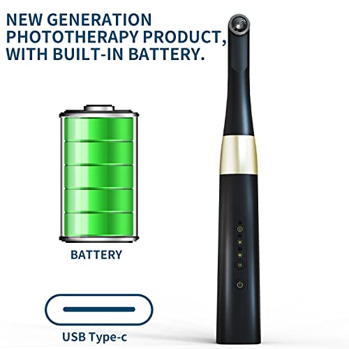 Zobosin High Irradiance Red Light Therapy Device For Cold Sore And Canker Sore; Dual-Wavelength Design For Lip Blister And Oral Herpes #TOP4