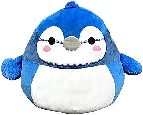 KellyToy Squishmallows 16â€ Babs The Blue Jay Bird Plush Pillow Stuffed Toy